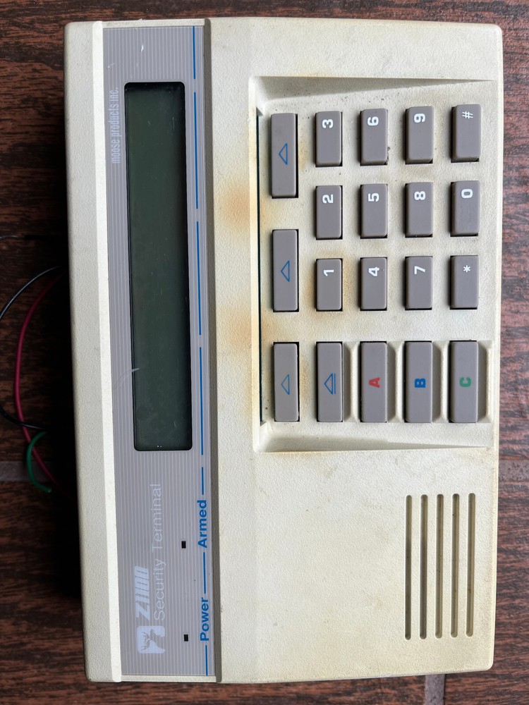 Moose Aritech Keypad Model Z1100ST