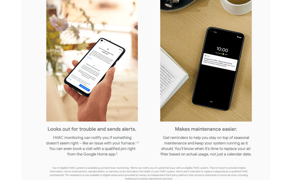 Google Nest 3rd Generation Learning WIFI Thermostat: T3007ES Stainless Steel A+