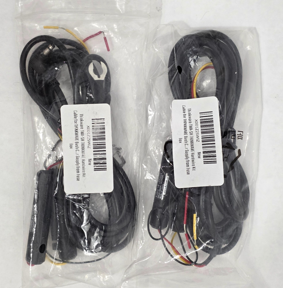 THINKWARE TWA-SH Hardwiring Kit Cable NEW (Two pieces)