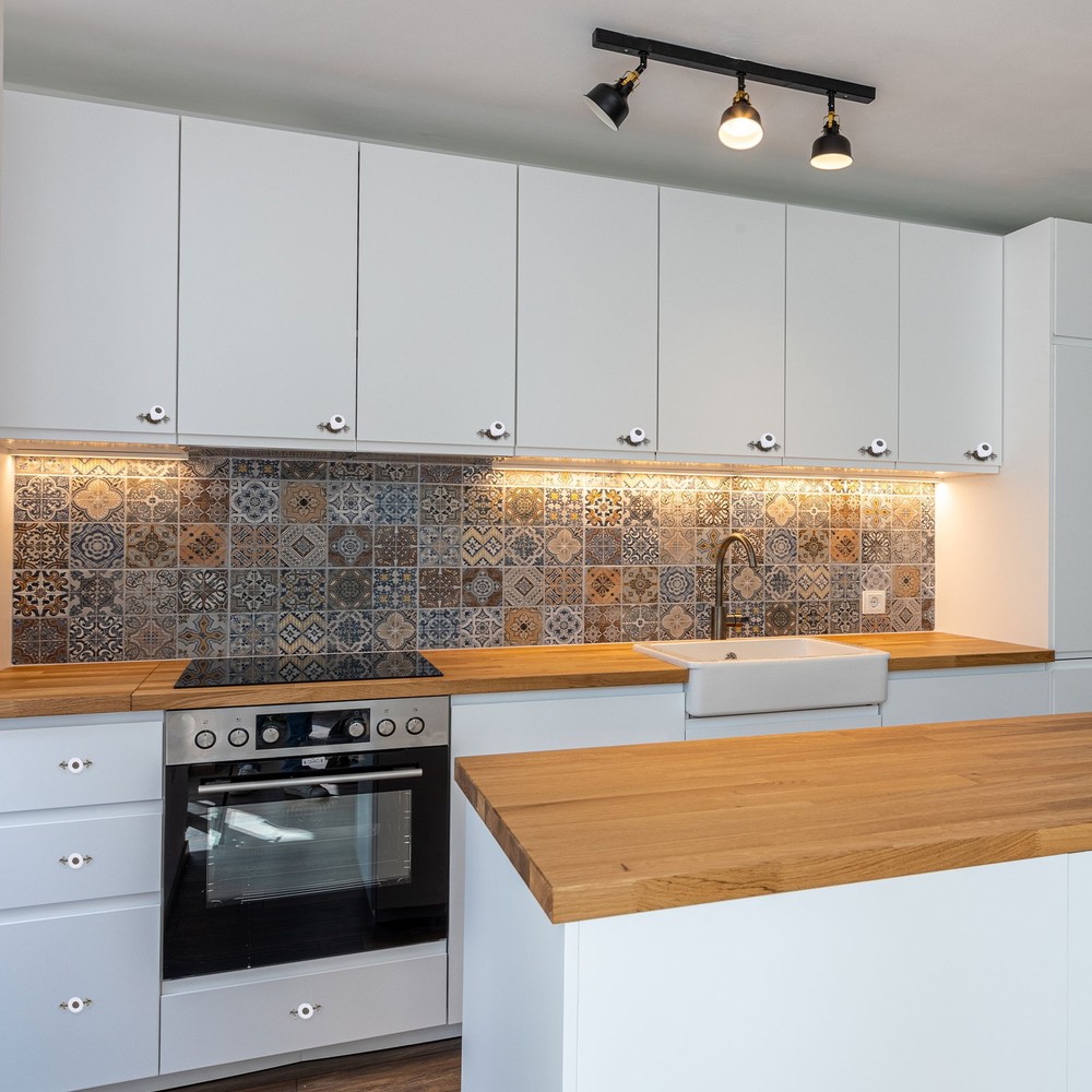 4 Pcs Retro Ceramic Cabinet Knobs 1-1/4" Vintage Dresser Drawer Knobs, Green