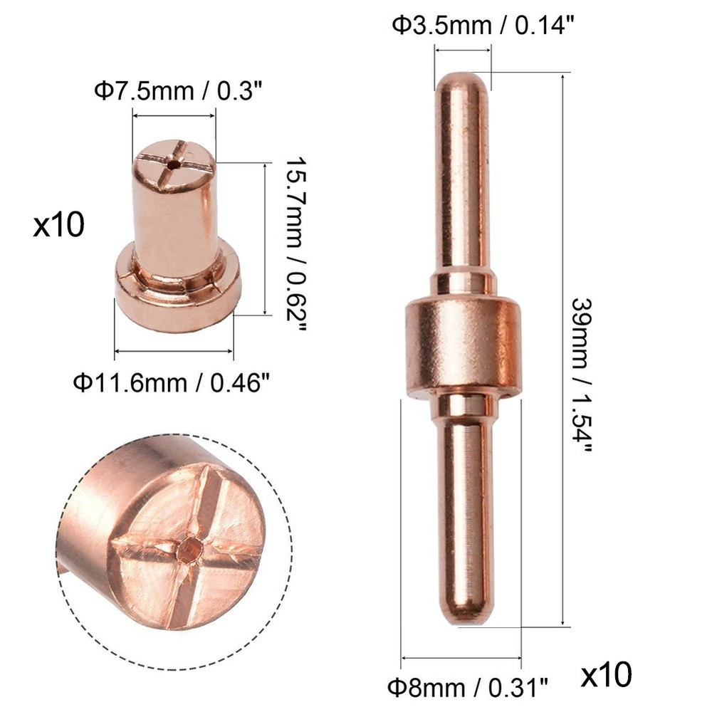 Achieve Consistent Cutting Quality With 30 Piece Plasma Cutter Consumables