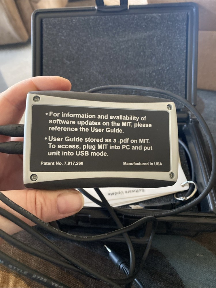 (TW) MOPAR MIT019 MULTI-MEDIA INTERFACE TESTER TOOL - COMPLETE KIT OEM