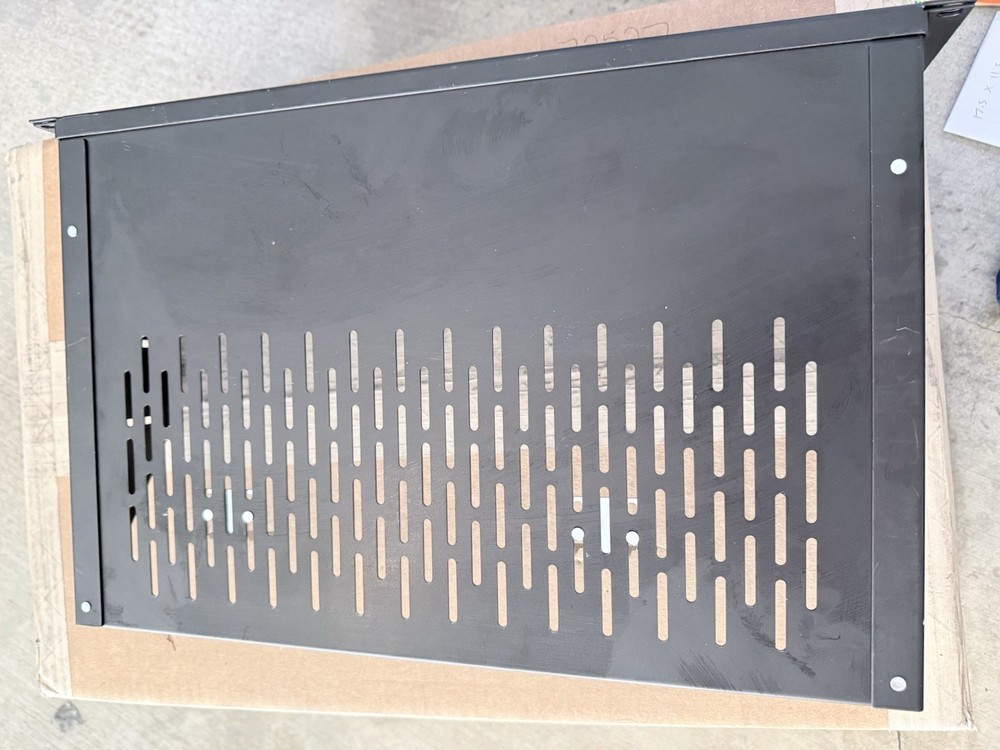 Cd/DVD Player Vented Steel Rack