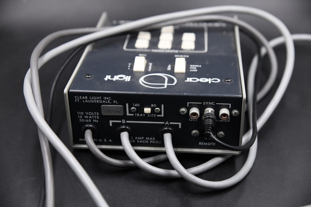 Clearlight Micro Diamond programmable dissolve for two Kodak slide projectors