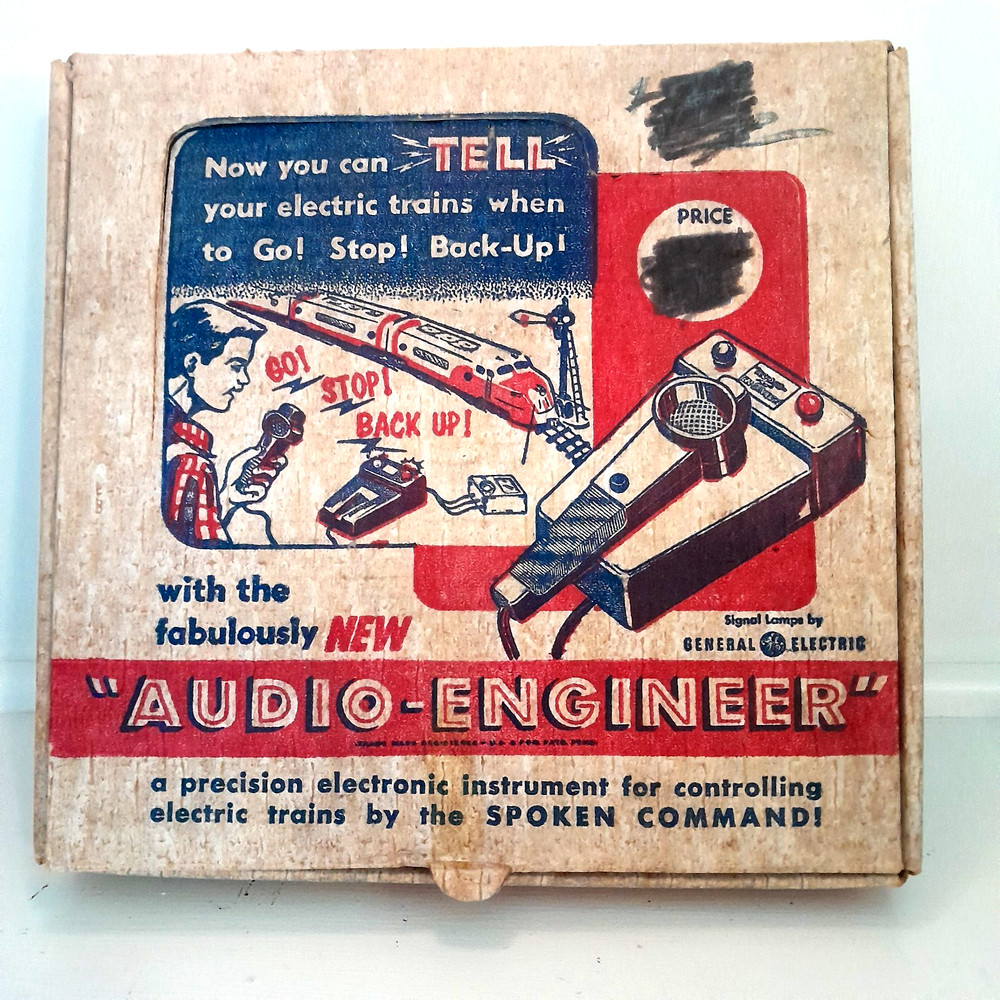 Vintage 1955 Lionel Audio-Engineer voice activated controller