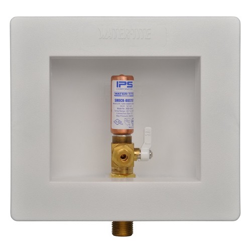 IPS 87980 1/2" Brass PEX Connection Supply Box NPT