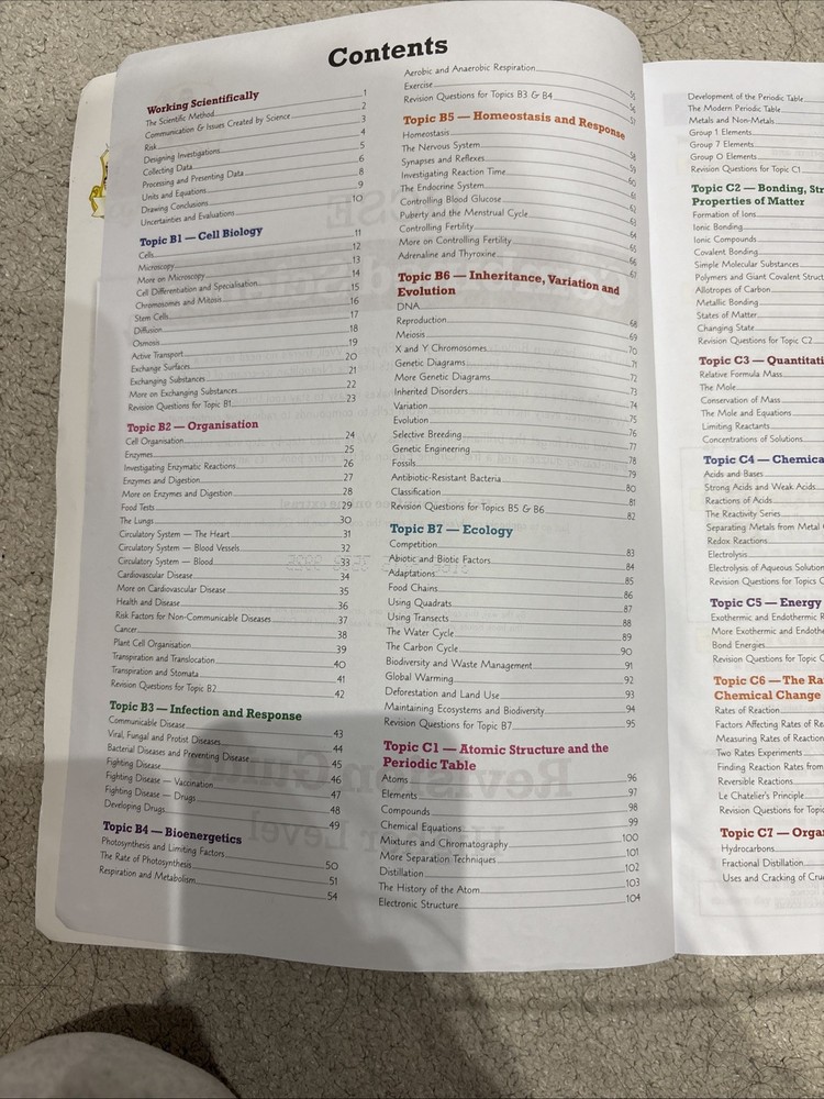 GCSE AQA Combined Science Higher Level Revision Guide
