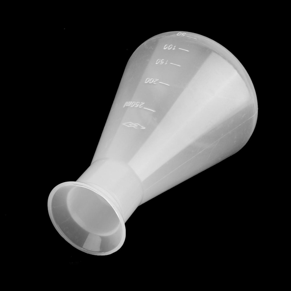 Kitchen Laboratory Plastic Water Liquid Container Measuring Cup Beaker 250ml