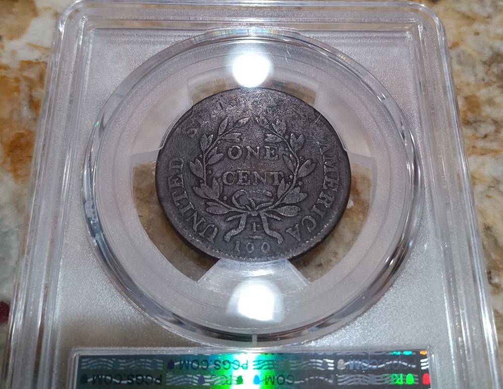 1802 Draped Bust Large Cent, PCGS Very Good, VG-08