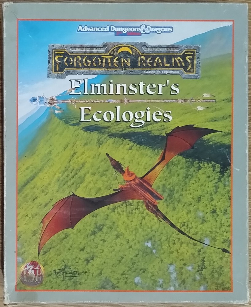 Forgotten Realms Dungeons & Dragons Elminster's Ecologies Box Set + Appendix 1&2