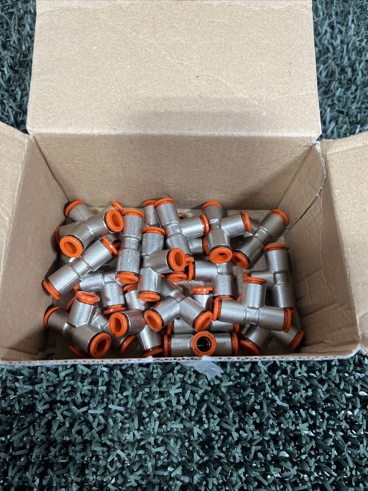 21 Pack Fitting Auto R5 'T' Intermediate 8-8-8 metal work Push-In Fitting (#74)