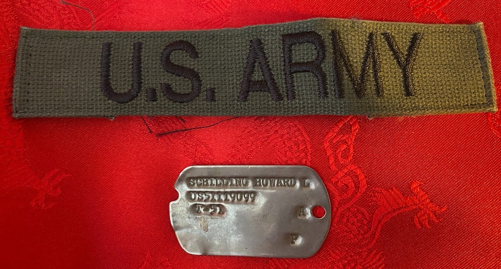 U S Army - Dog tag w/53 Stamped under ID #