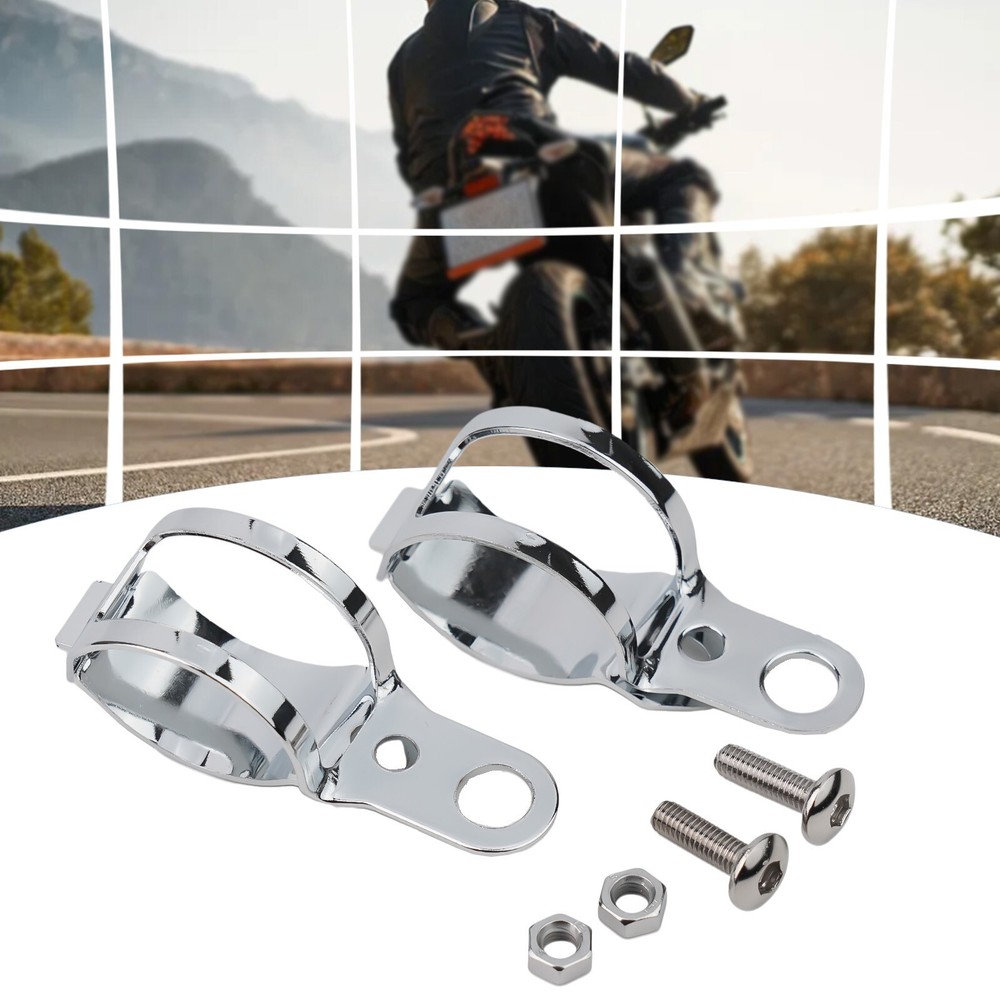 Motorcycle Mounting Brackets Front Shock Absorber Metal Mounting Light