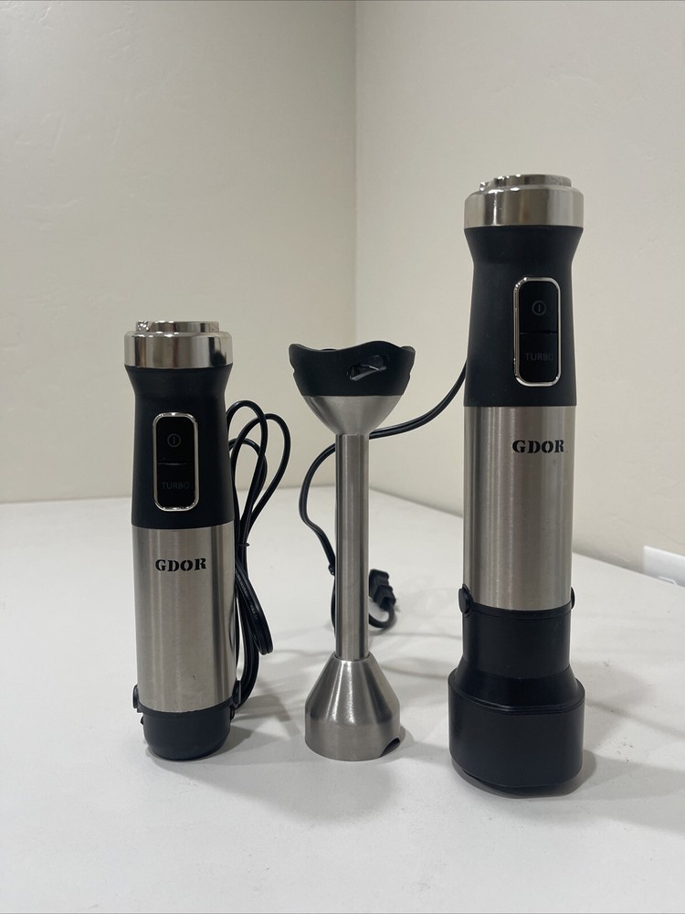 GDOR Hand Blenders Missing Box/Instructions only 3 pieces