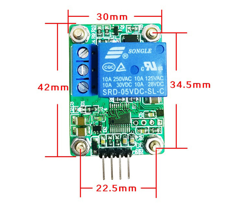 MAX44009 Photosensitive Sensor Module Light Intensity Detect Control Relay Board