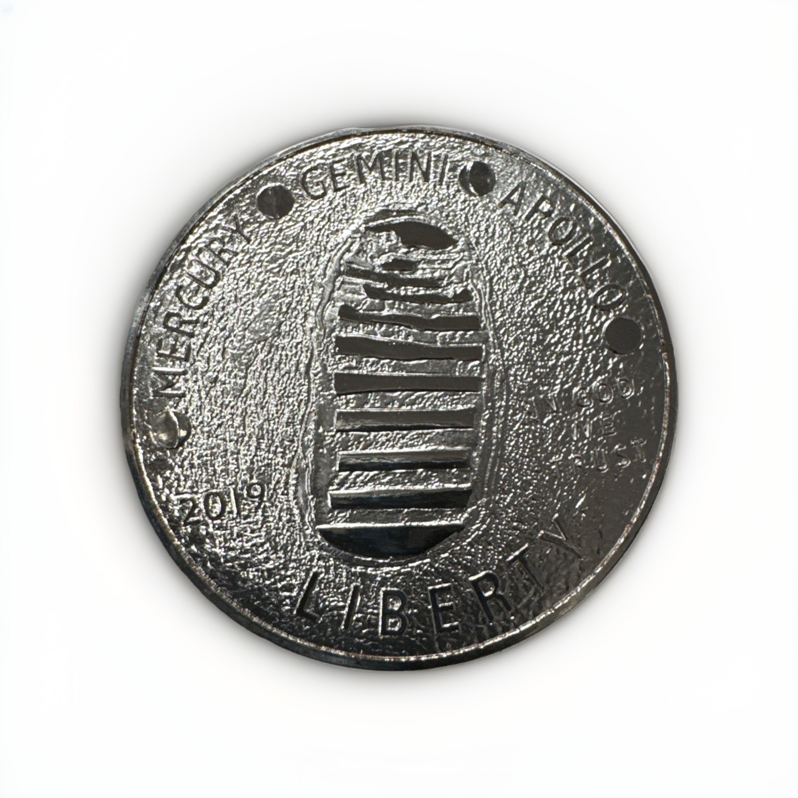 50th Apollo 11 Moon Armstrong Landing Anniversary Commemorative Coin