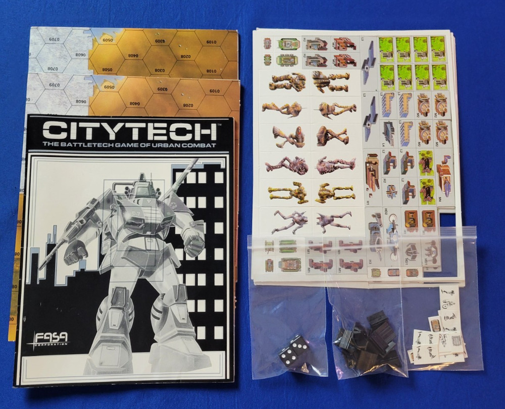 Citytech Box Set - Battletech (Complete & Unpunched) 1608