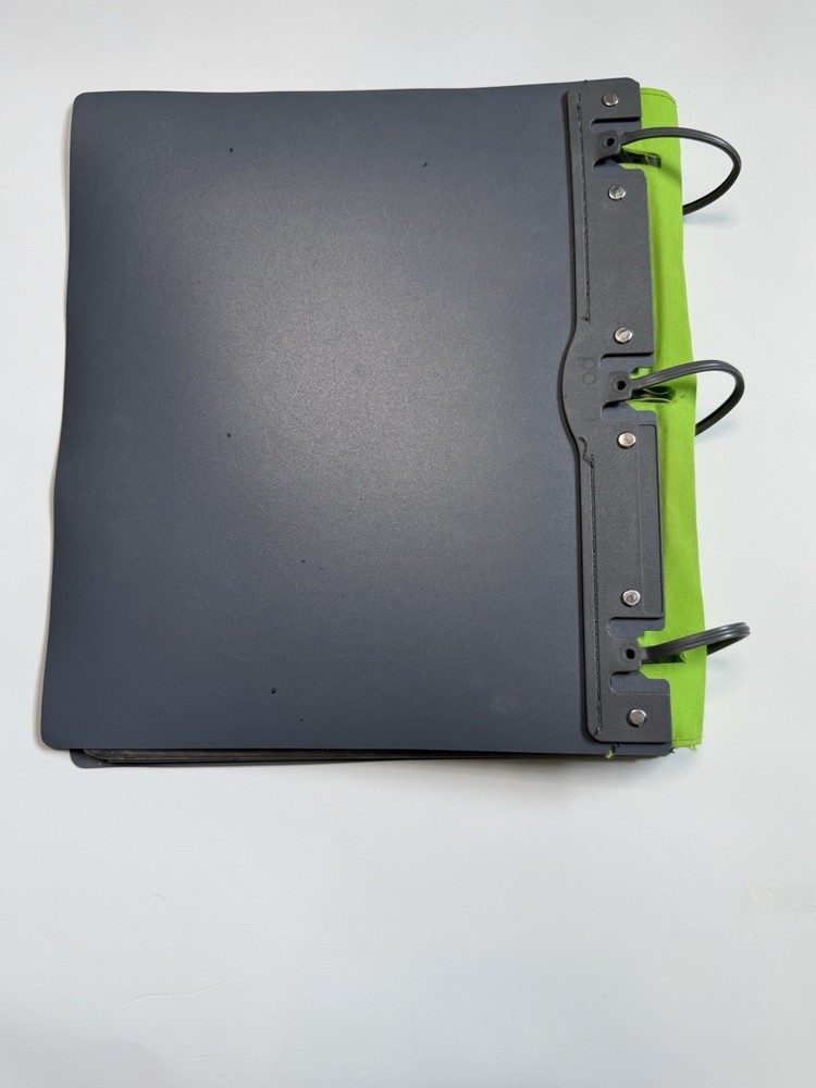 3 Five Star Flex Hybrid Notebinder Refillable Notebooks Binders Green Red Blue