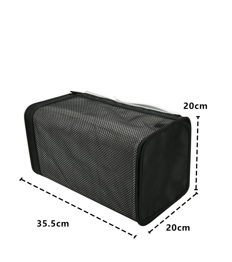 For Logitech UE Hyperboom Wireless Audio Mesh Dust Cover Protective Case Black