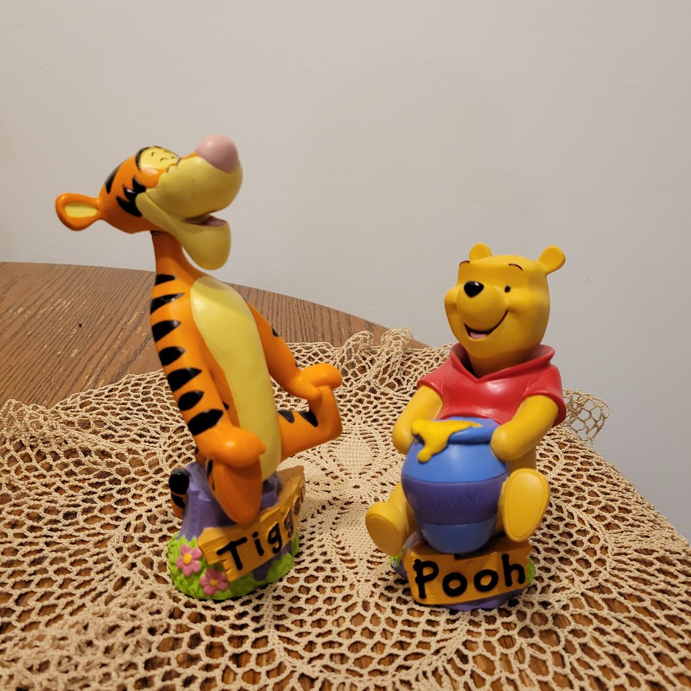 Bobble Dobbles Disney Pooh & Tigger Bobble Head Figures