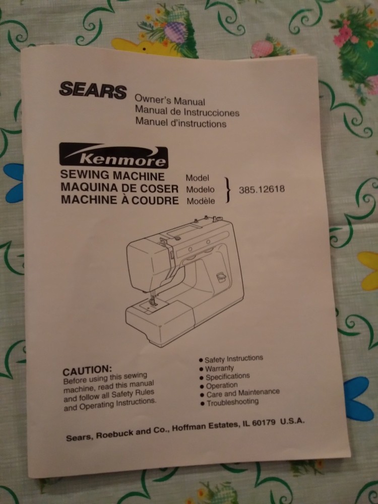 Kenmore Sears Sewing Machine Model # 126