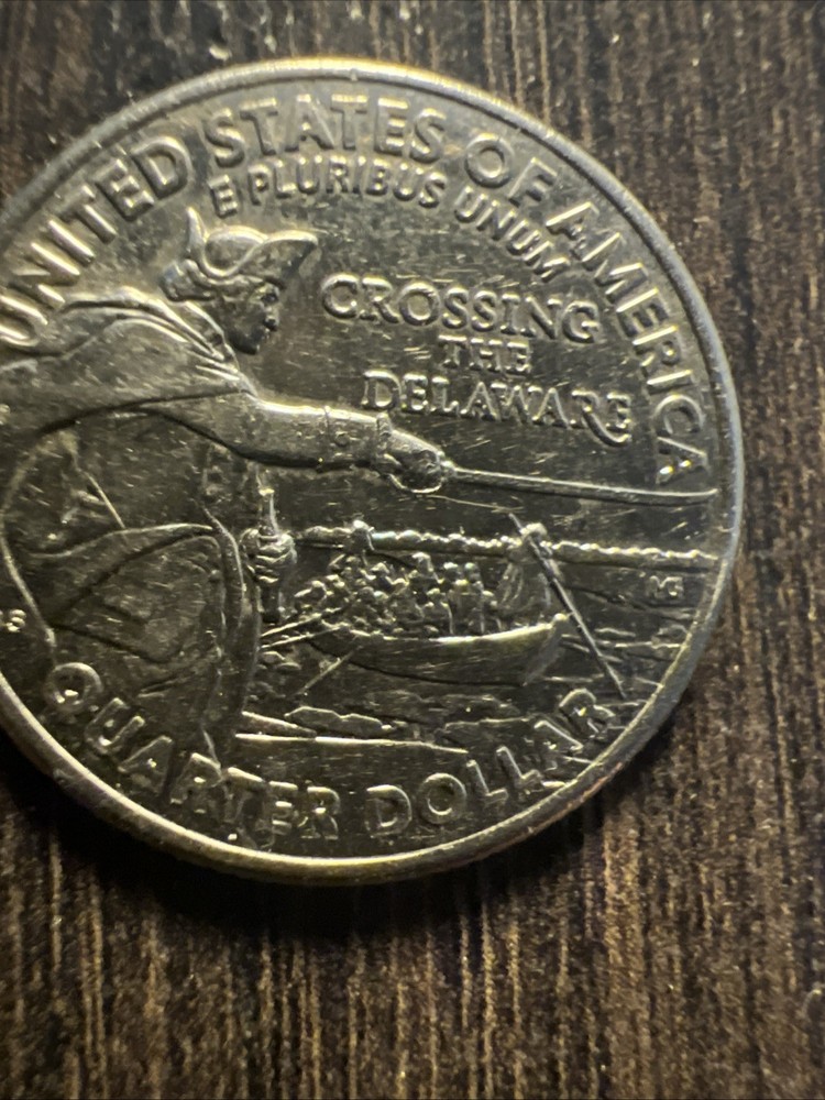 “25 cents USA mint error”
