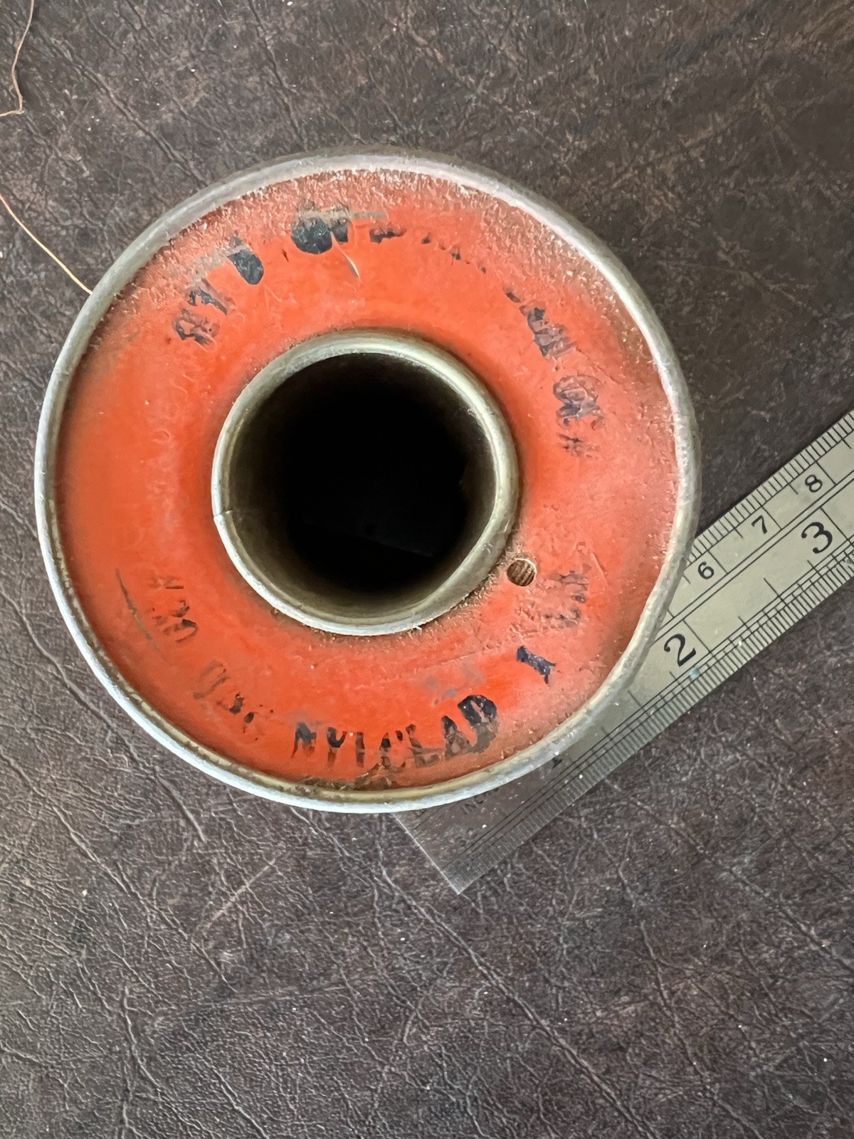 Vintage #30 Nylclad Copper Wire Spool