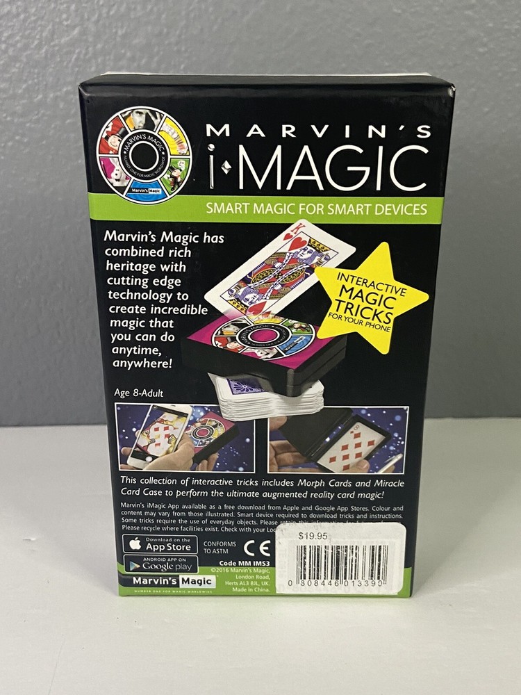 MARVIN'S I MAGIC INTERACTIVE MAGIC SET - SMART MAGIC FOR SMART DEVICES