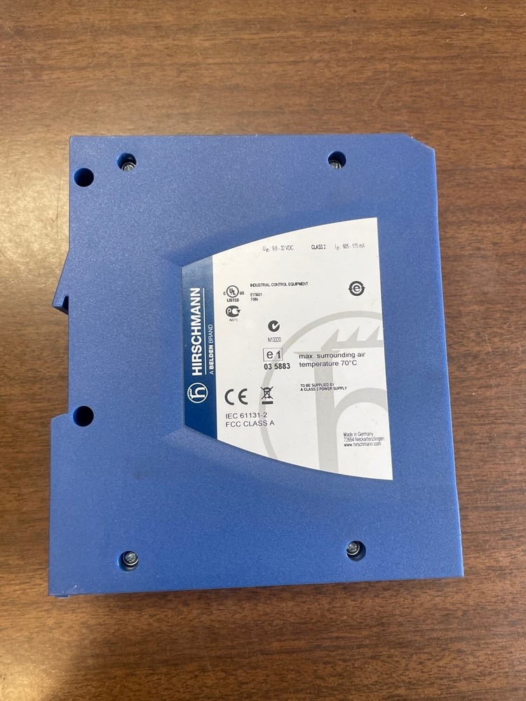 QTY 4 Hirschmann Spider II 8TX EEC ~ Rail Ethernet Switch-***GUARANTEED***