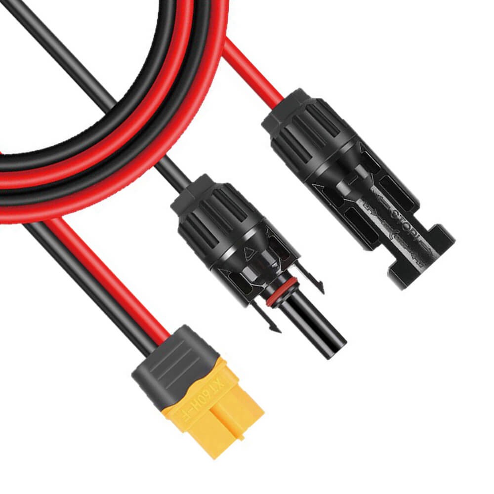 Connecting Cable 12AWG XT60I Female Solar Panel Connection Cable Charging Cable