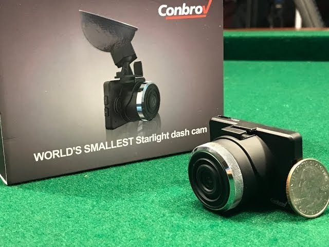 Conbrov Dash Cam – World's Smallest  Starlight Dash Cam