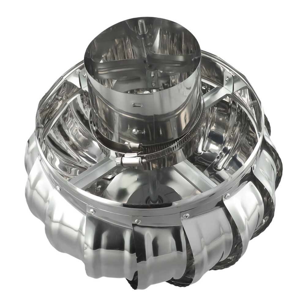 Rotating Hood Chimney Cowls Prevent Wind Draft Improve Ventilation Efficiency