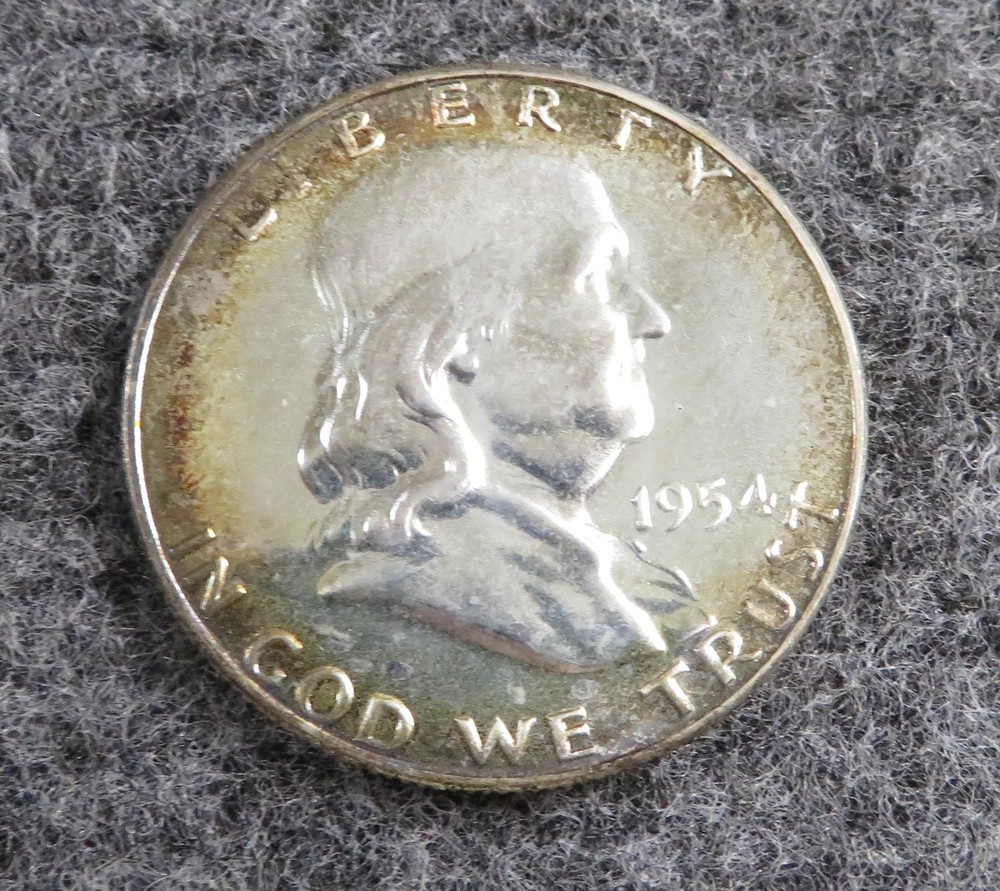 1954 Franklin Half Dollar - GEM Proof