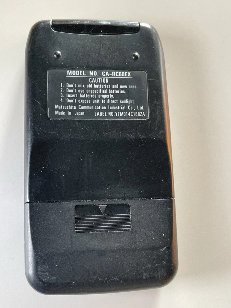 PANASONIC CA-RC60EX CAR STEREO REMOTE CONTROL PANASONIC CA-RC60EX REMOTE TESTED