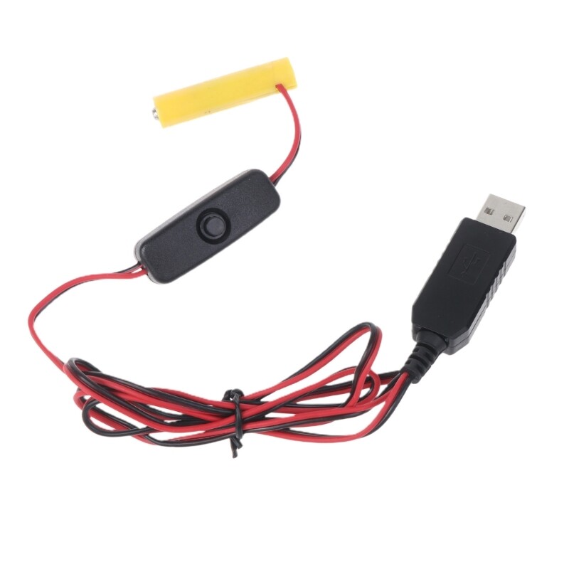 AAA Power Cable with for 6V Radio LED Light Remote Control