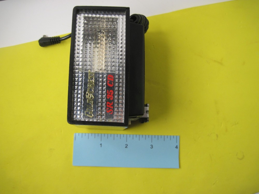 Vintage Gold Crest SR 35 CD Rechargeable Camera Flash