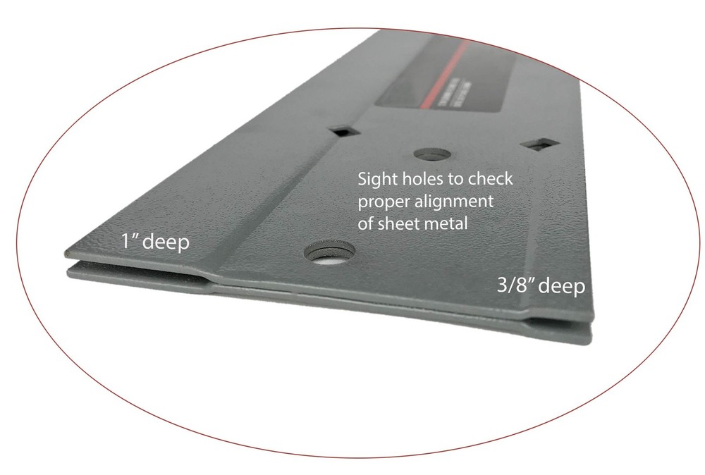 Duct Folding Tool 12 Inch Sheet Metal Bender