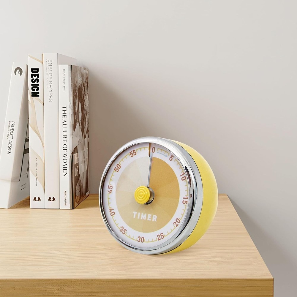 Mechanical Time Manager, 60 Minute Desk Visual Timer, Chef Cooking Timer Clock