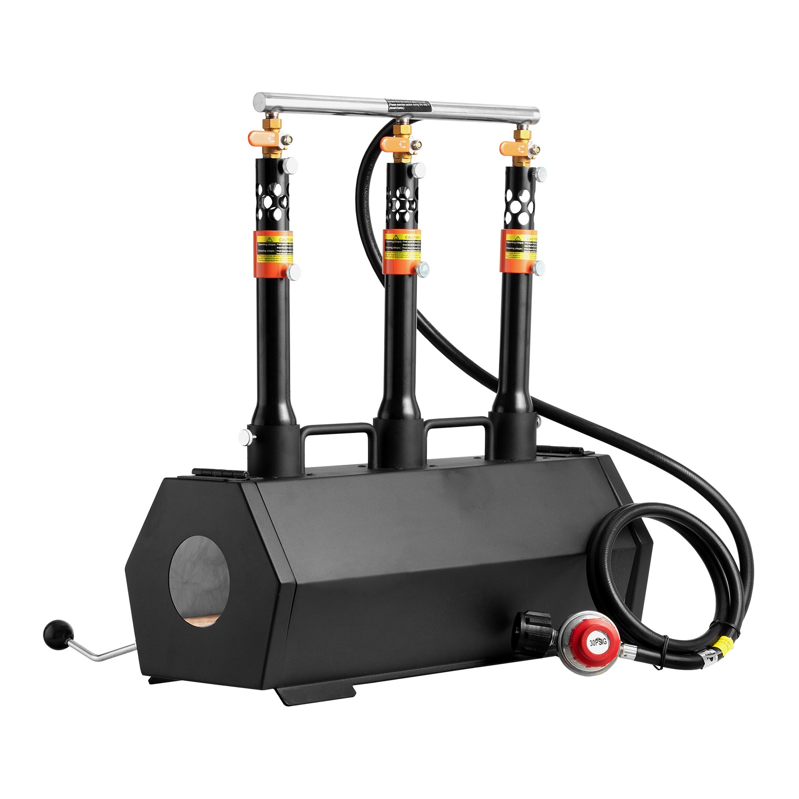 Uimoso Portable Propane Forge with 3 Burners for Metalwork and Knife Crafting