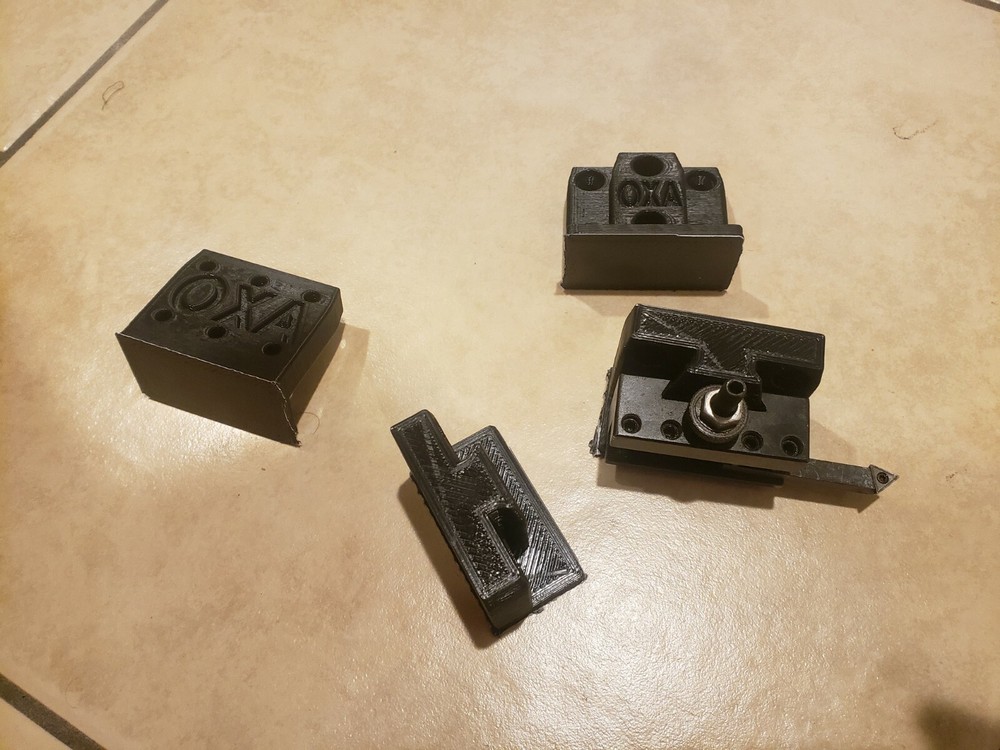 8020 CA Quick Change Tool Post Holder Set (4 Pcs) (QCTP MOUNT) LATHE TOOL MOUNT