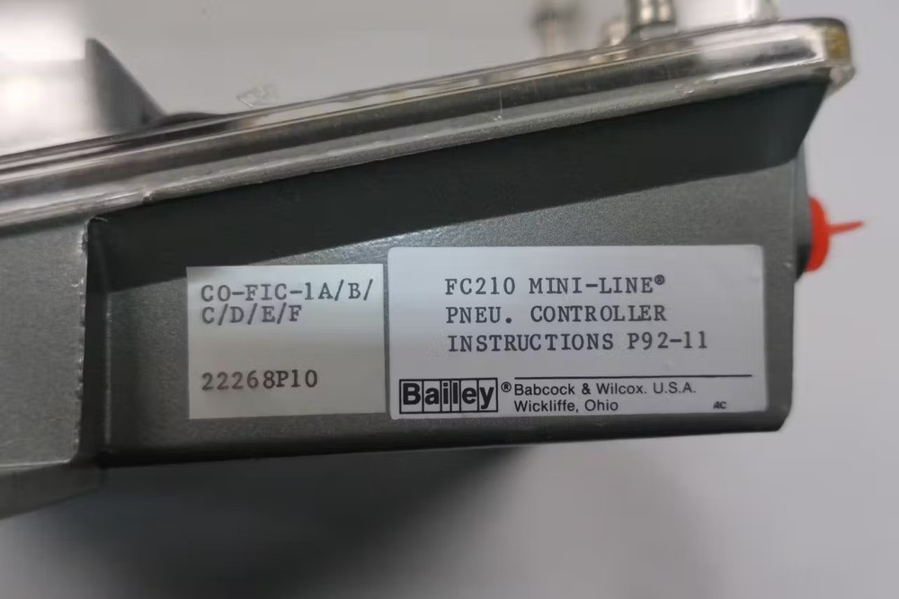 Bailey FC210 Mini-line Pneumatic Pressure Controller