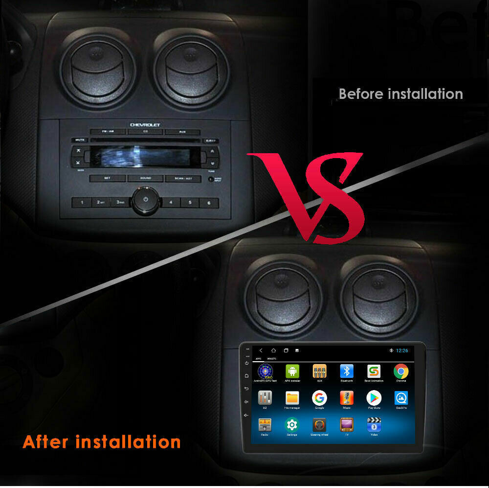 For 2009-2012 Chevrolet Silverado Wifi Carplay Android 13.0 Stereo Radio GPS Nav