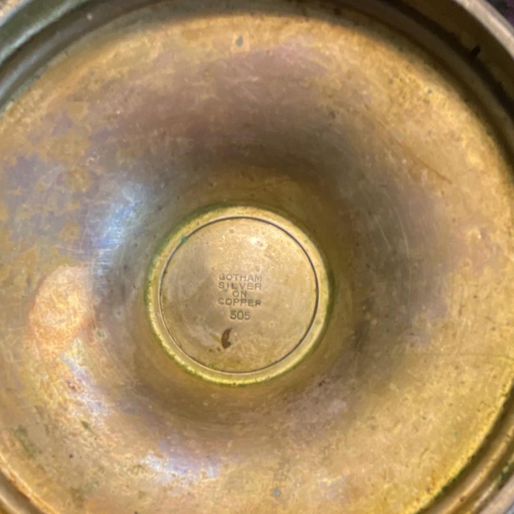Gotham Silverplate on Copper Pitcher Model 505 Post-1940