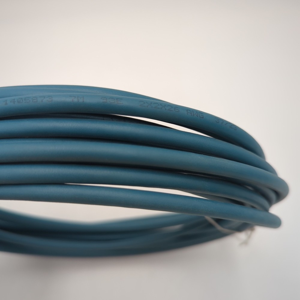 Phoenix Contact 1405873 Ethernet CAT5, shielded, M12 D-code, 7m New