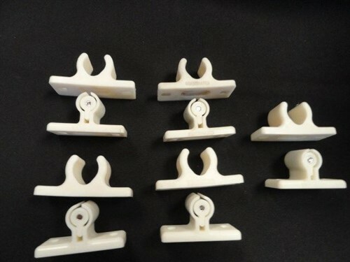 EBERHARD WHITE BIMINI FITTING SET QUANTITY (5) MARINE BOAT