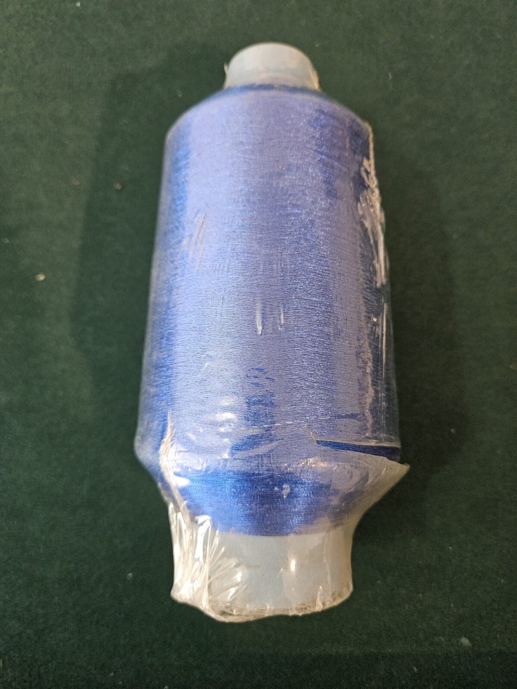 Blue Metallic Machine Embroidery Threads - 20000 Yards