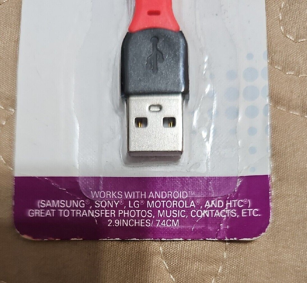 Micro - USB Keychain 1.0 Amp - Fast Charging and Data Transfer