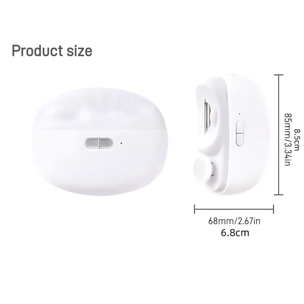 Automatic Electric Nail Clipper Trimmer Maintenance Kit With Cleaning Tools