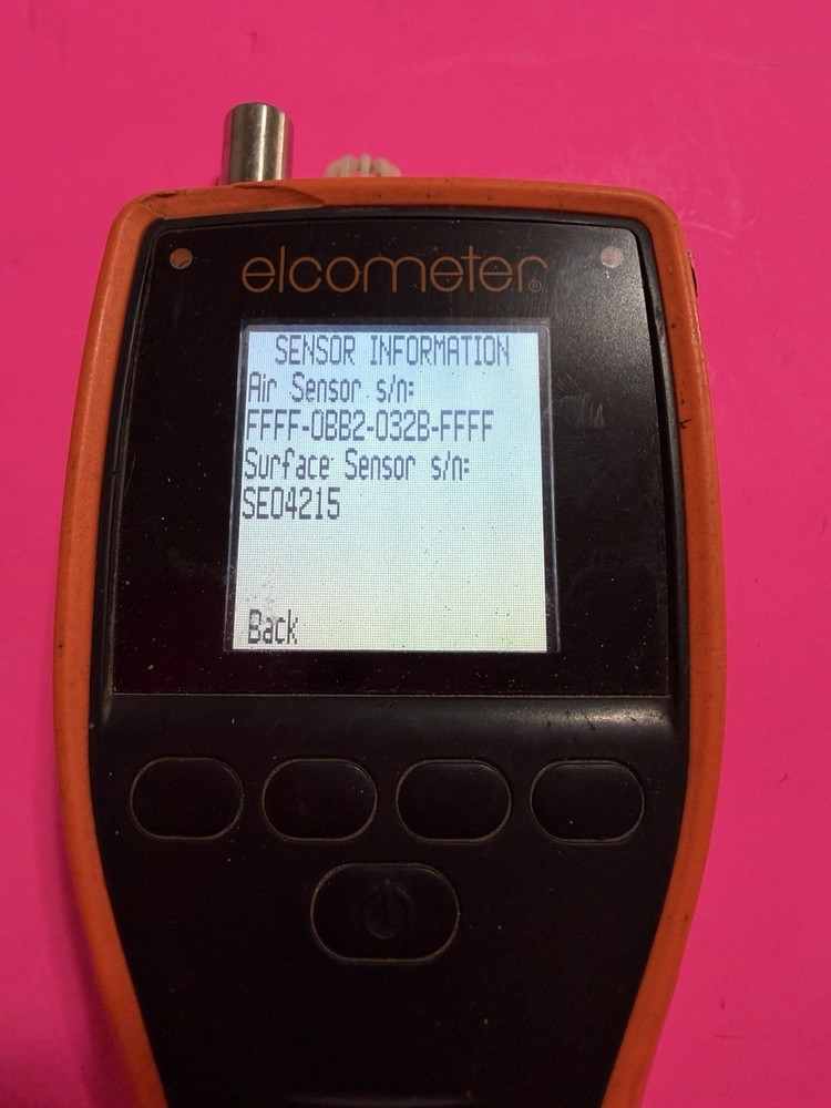 Elcometer 319T dew point meter