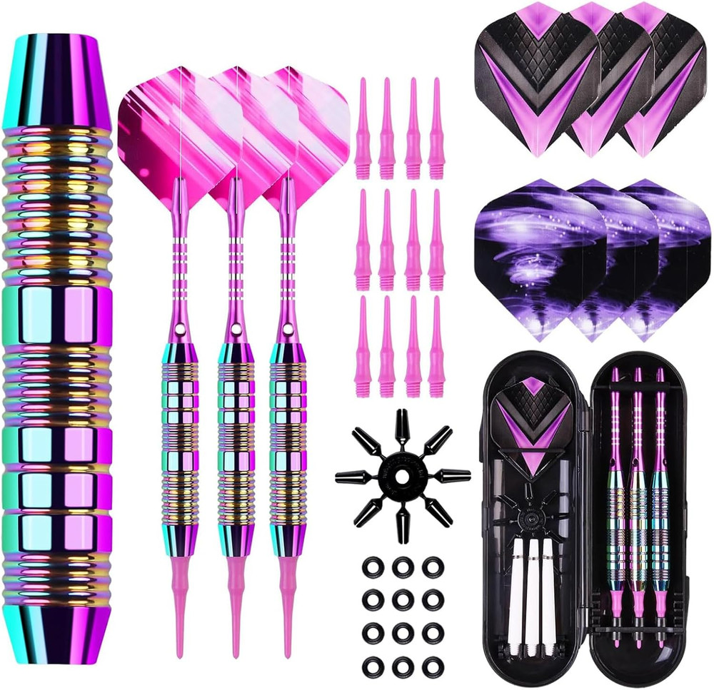 Soft Tip Darts Set Darts Plastic Tip Sets 3 Pack Professional Plastic Tip Dart